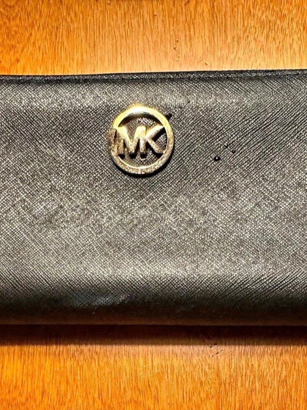 Michael Kors Jet Set Travel Continental Wallet Black